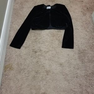 Cute black velvet jacket